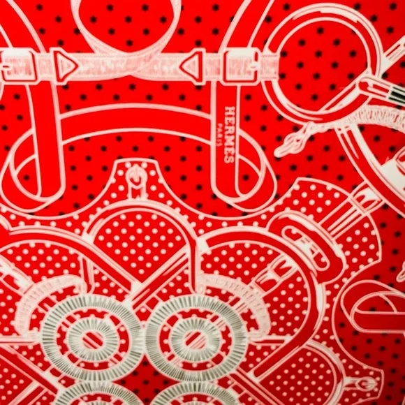 Hermès Emblematic Wrapping Paper or Frame As Art– Rare 2018 Authentic (1 Sheet) - Picture 3 of 7